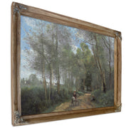 Ville Davray le Cavalier la Entree du By Camille Corot