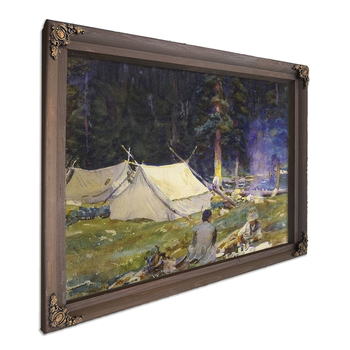 Camping Near Lake O'hara By John Singer Sargent