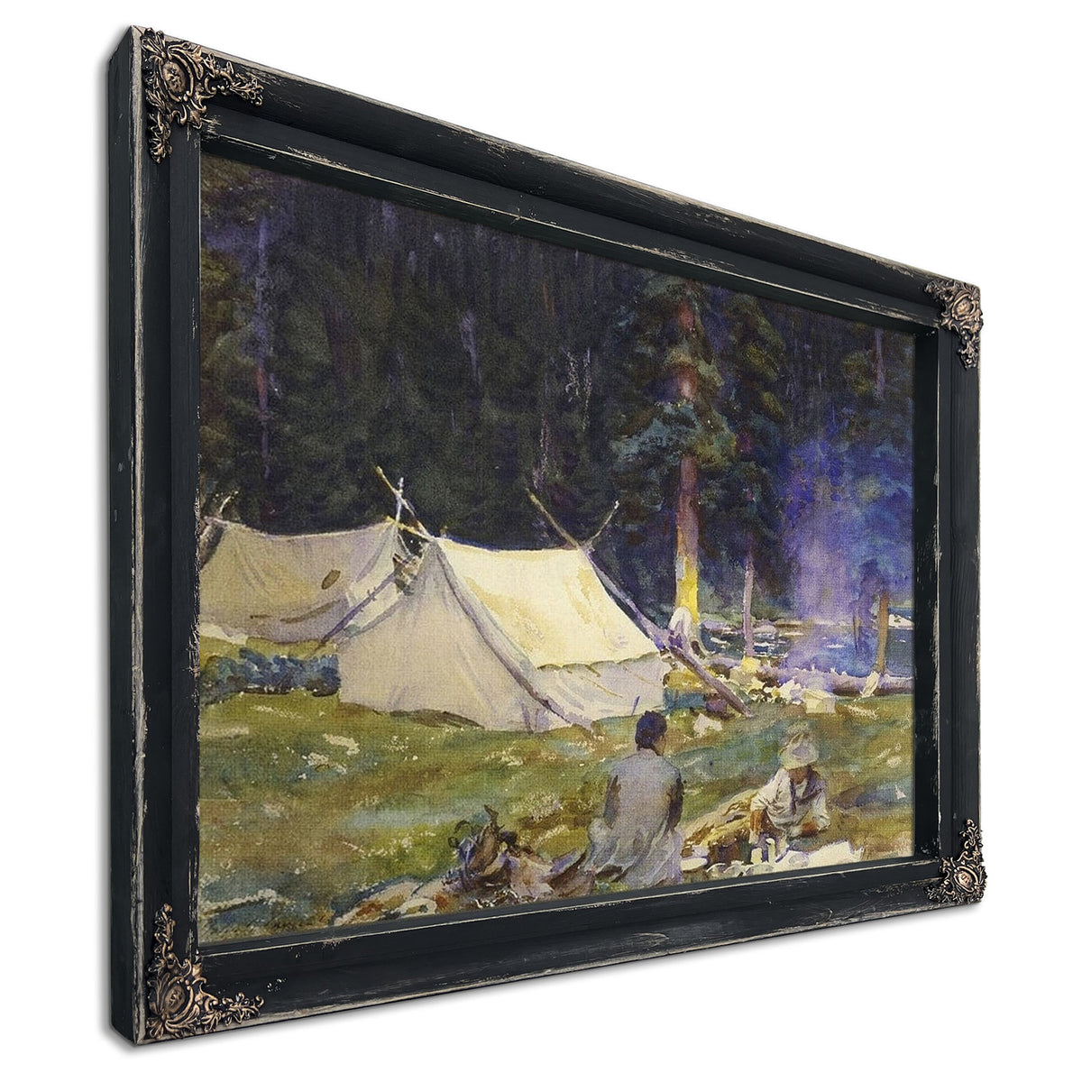 Camping Near Lake O'hara By John Singer Sargent