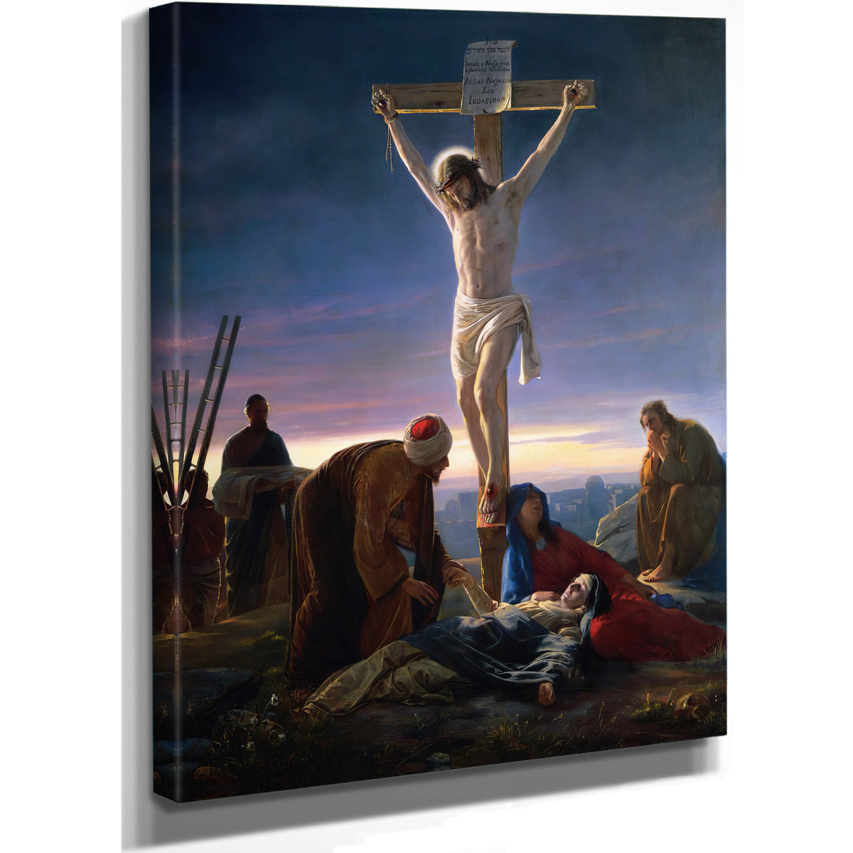 Christ the Cross By Carl Bloch