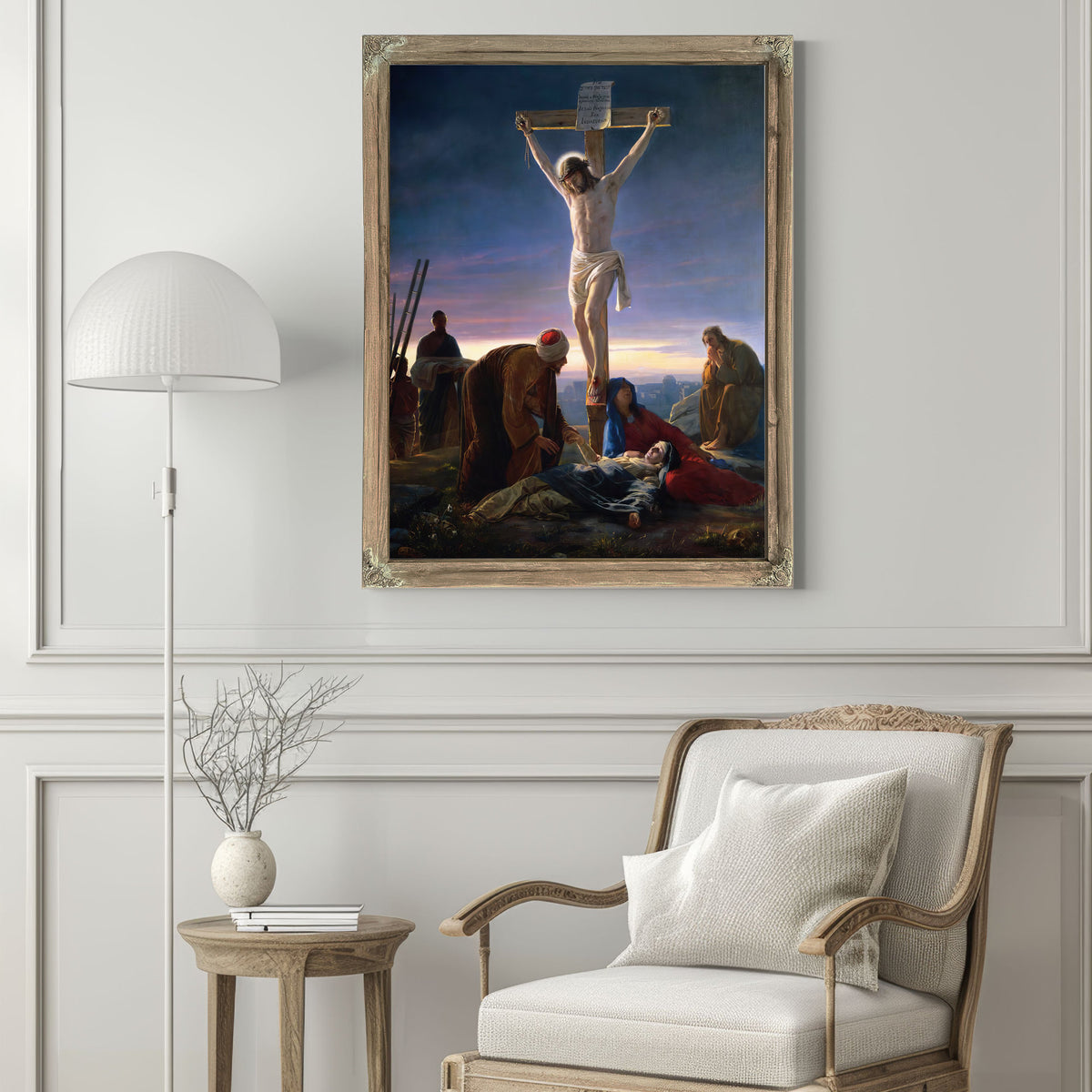 Christ the Cross By Carl Bloch