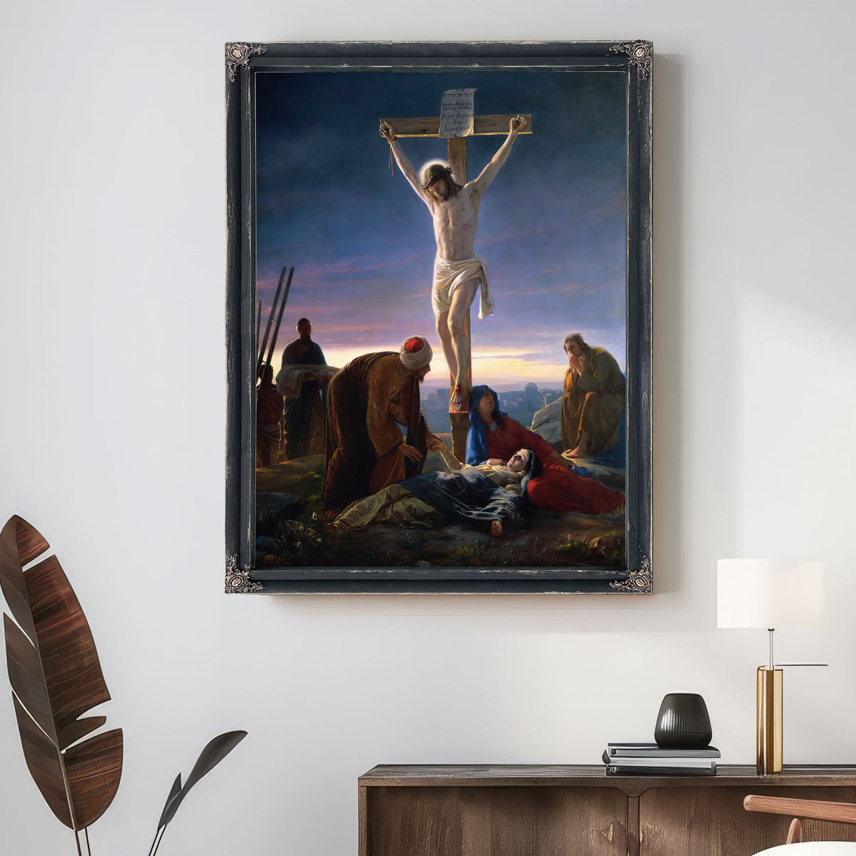 Christ the Cross By Carl Bloch