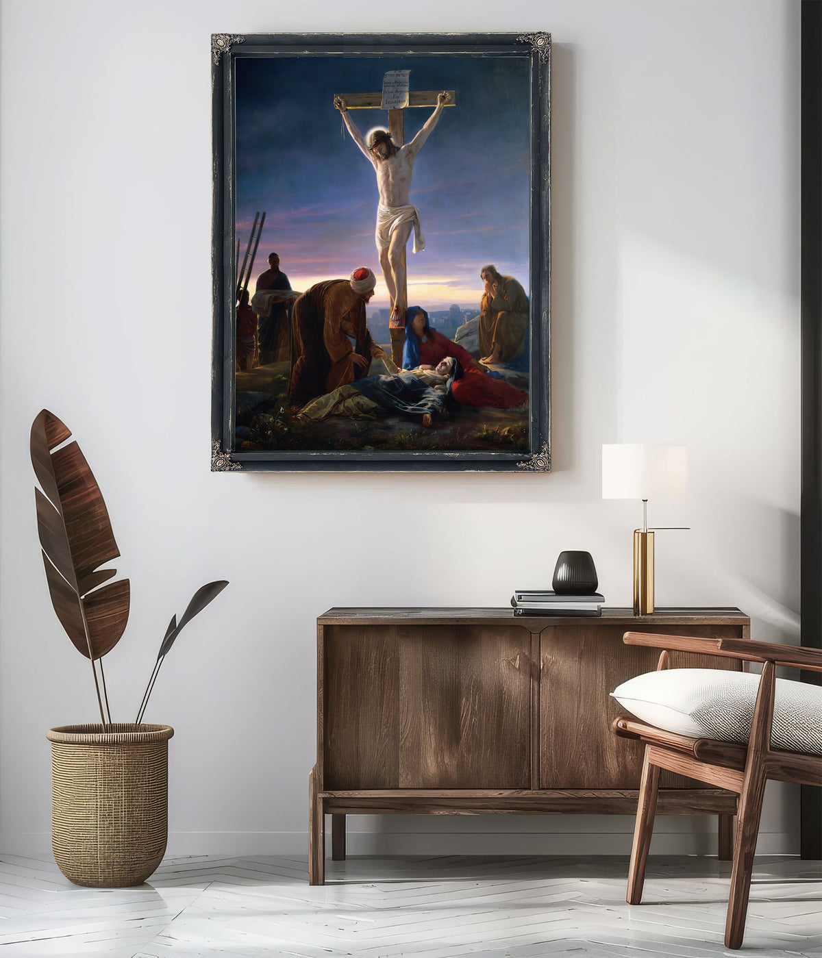 Christ the Cross By Carl Bloch