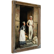 En Bager der Kjoler Sig By Carl Bloch