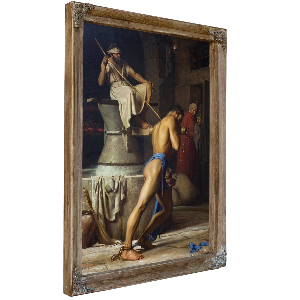 Samson the Philistines By Carl Bloch