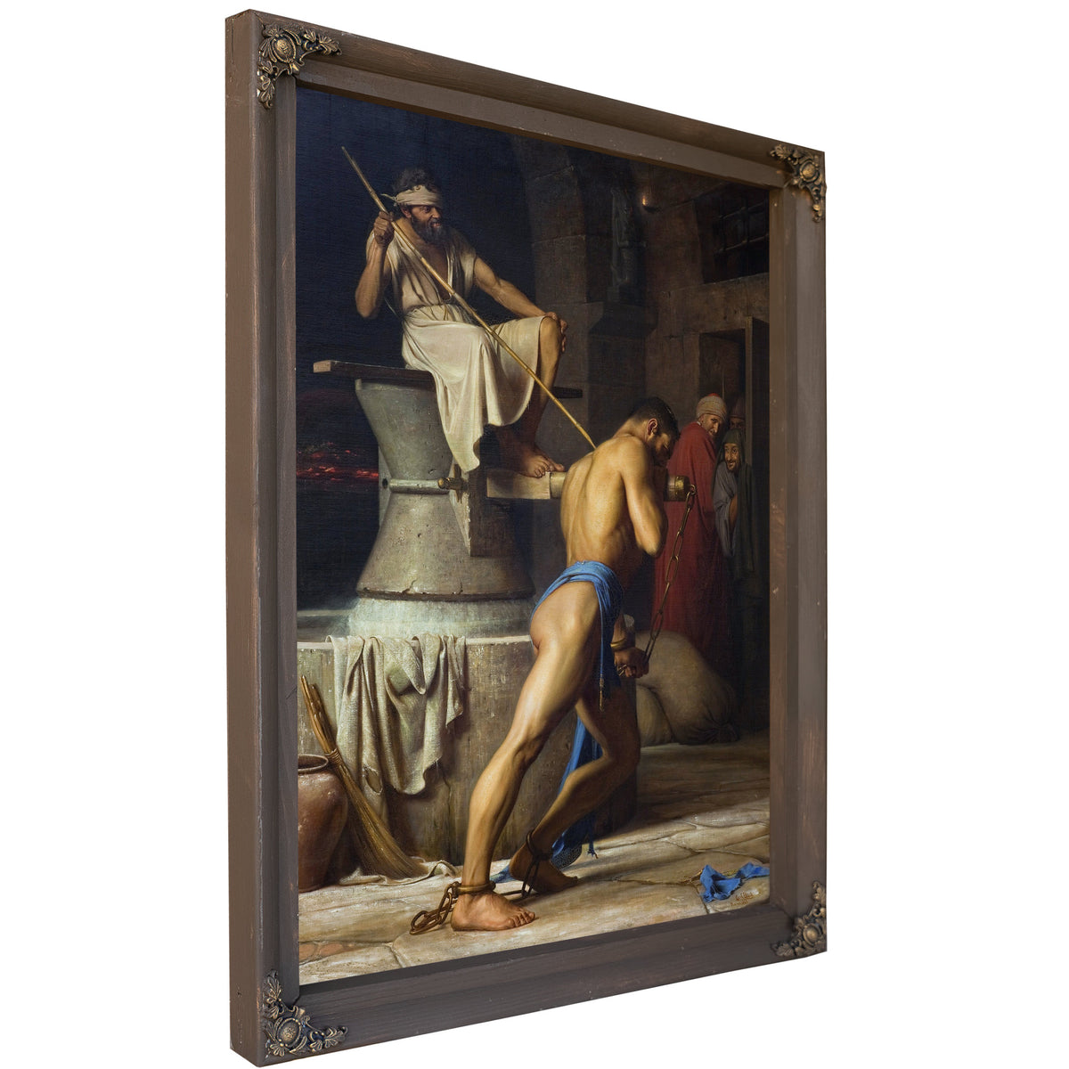 Samson the Philistines By Carl Bloch