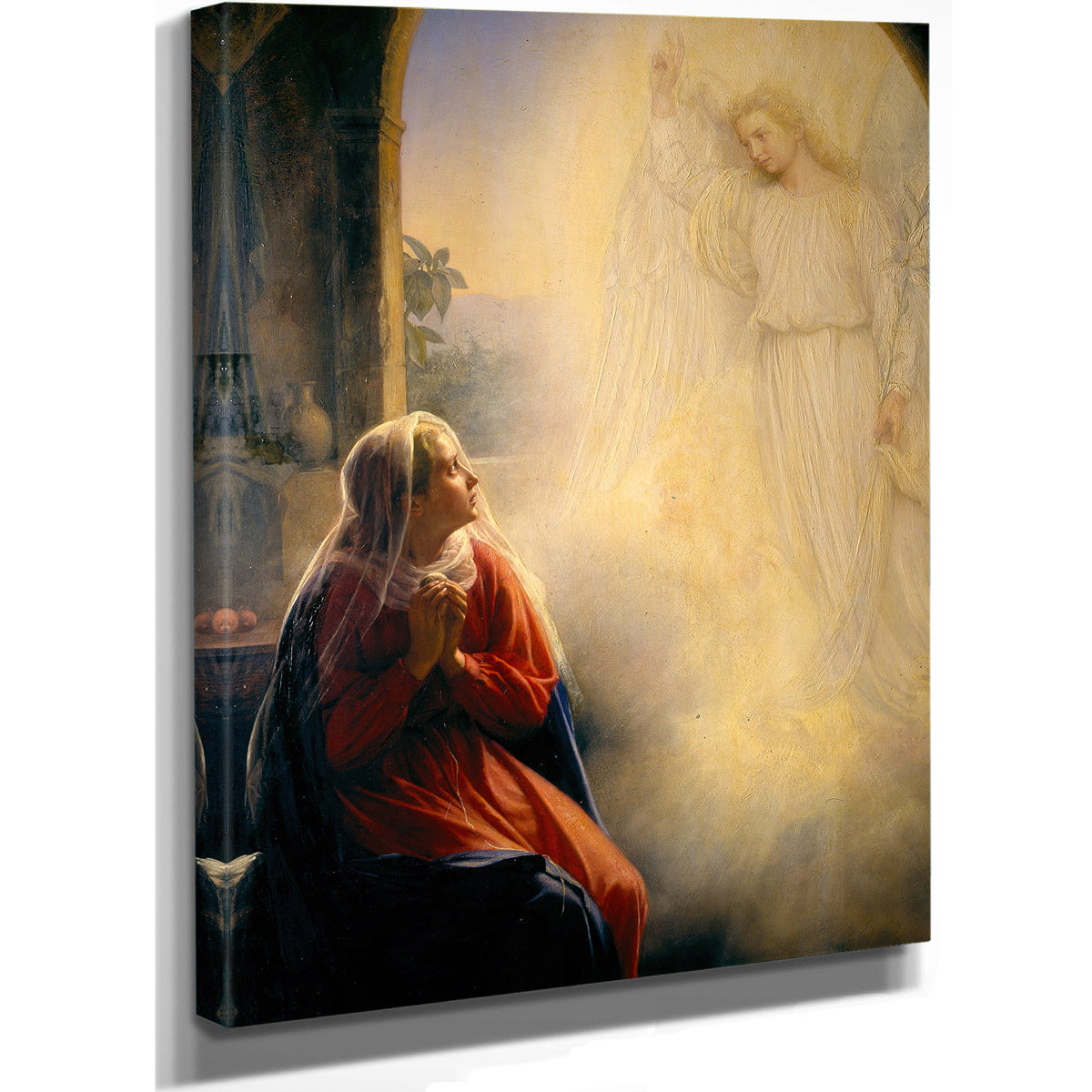 The Annunciation By Carl Bloch