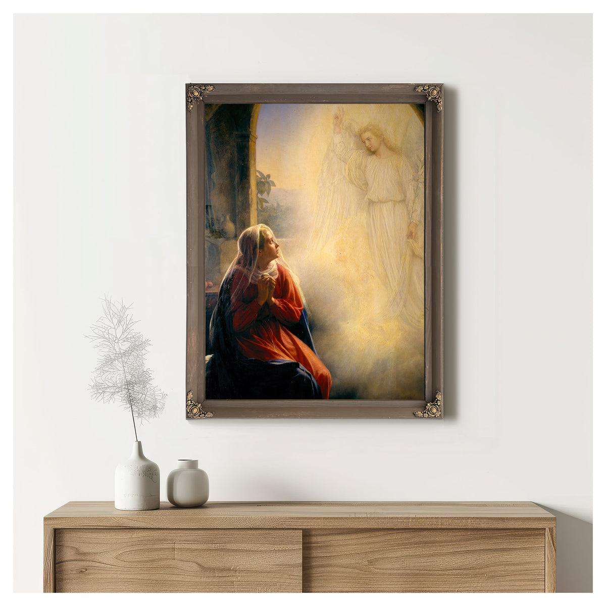 The Annunciation By Carl Bloch