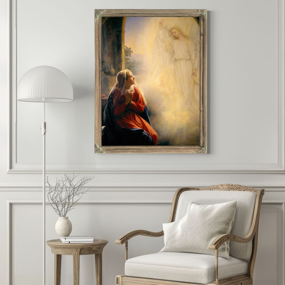 The Annunciation By Carl Bloch
