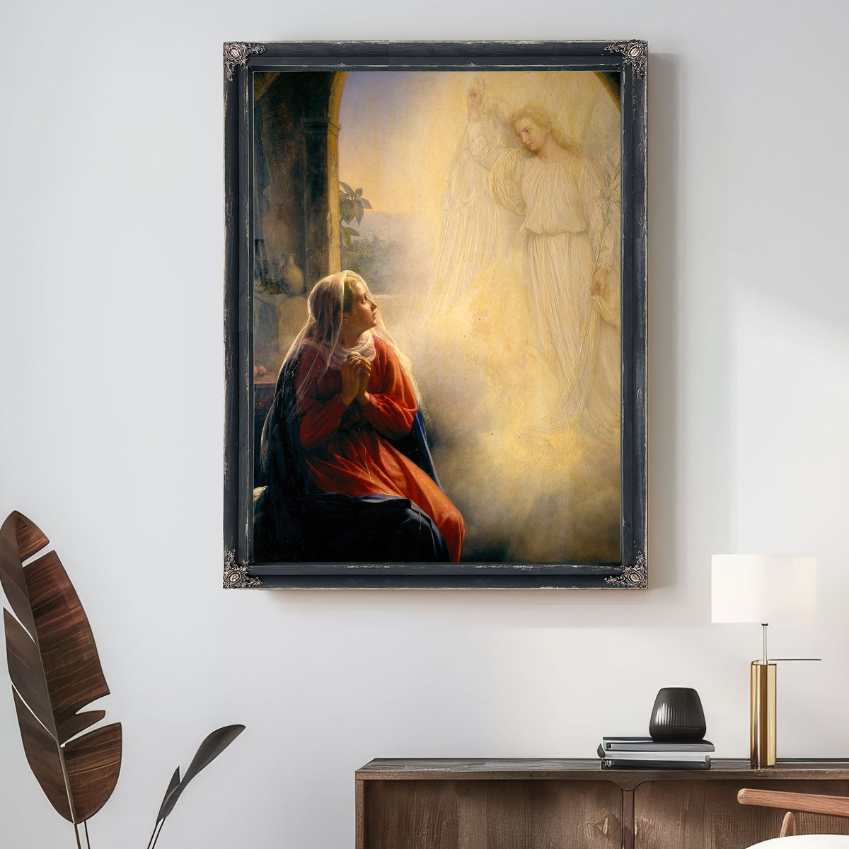 The Annunciation By Carl Bloch