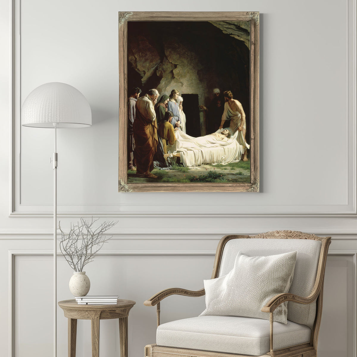 The Entombment By Carl Bloch