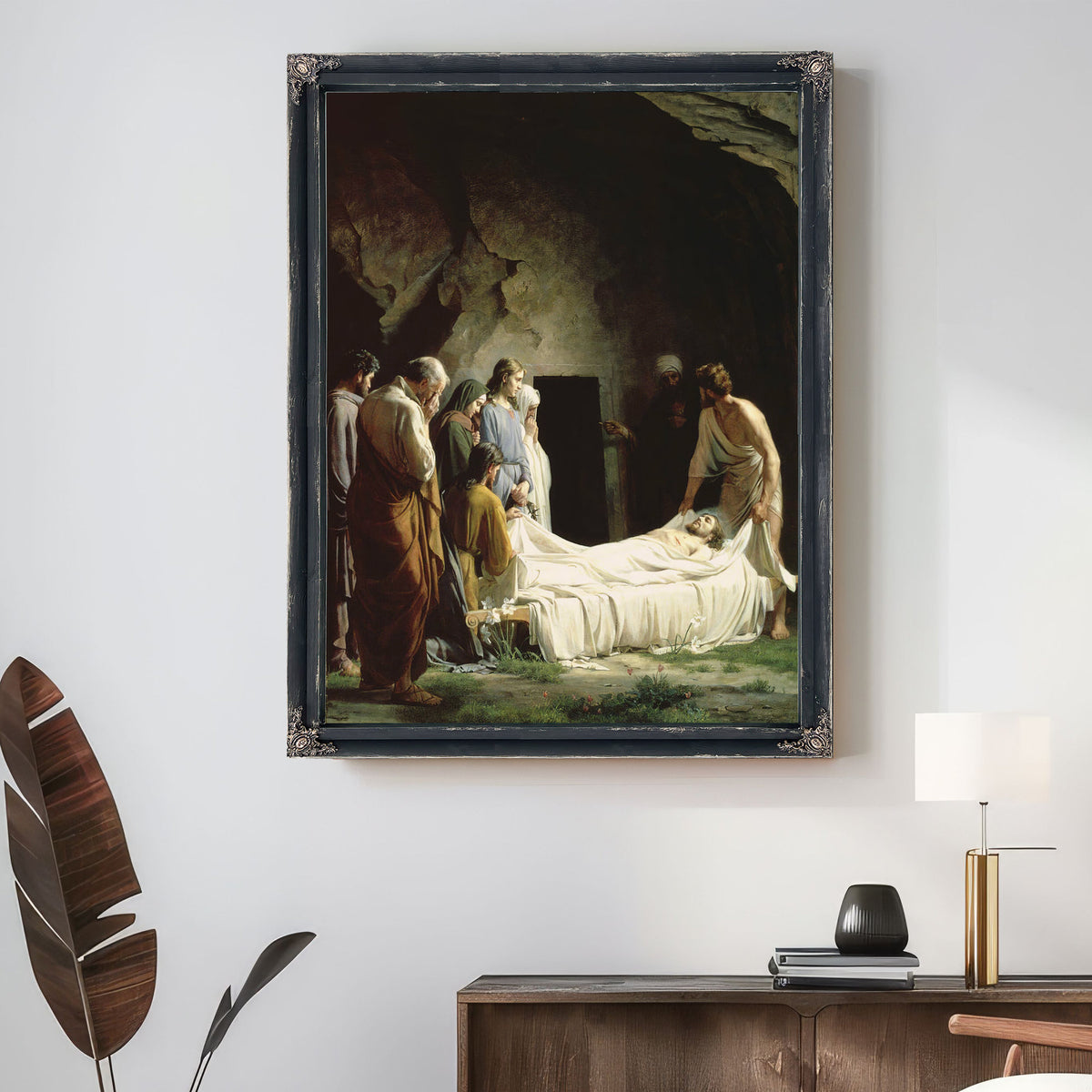 The Entombment By Carl Bloch