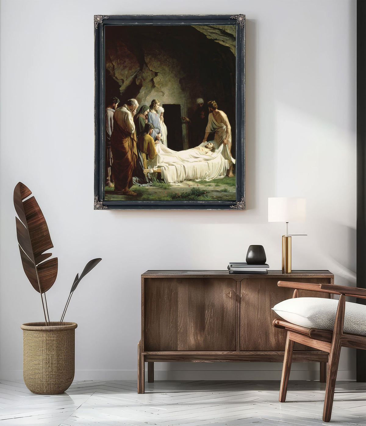 The Entombment By Carl Bloch