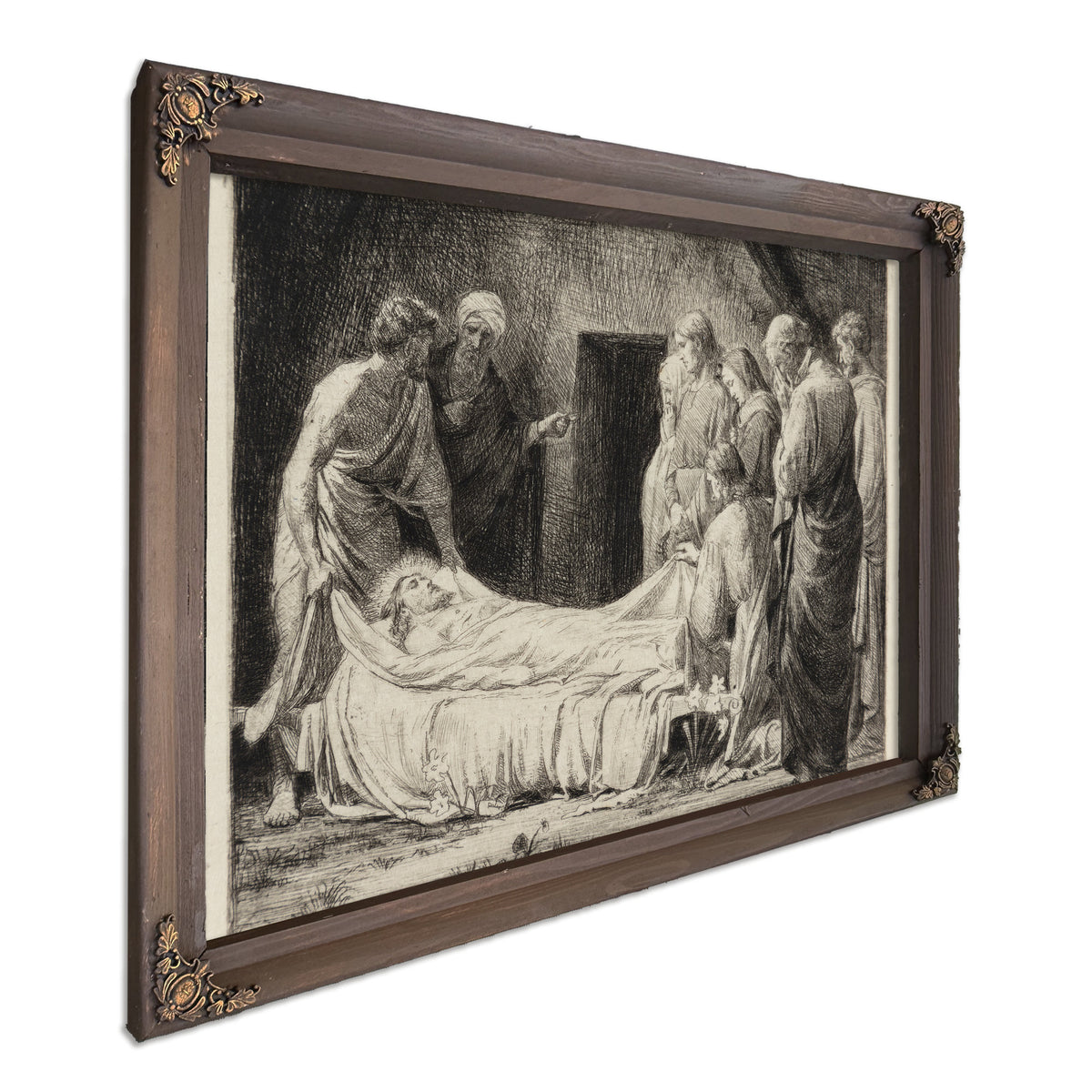 The Entombment Christ By Carl Bloch