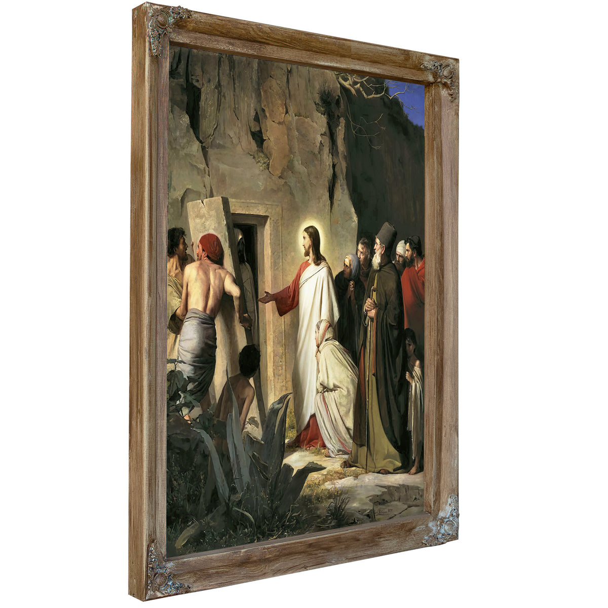 The Raising Lazarus By Carl Bloch