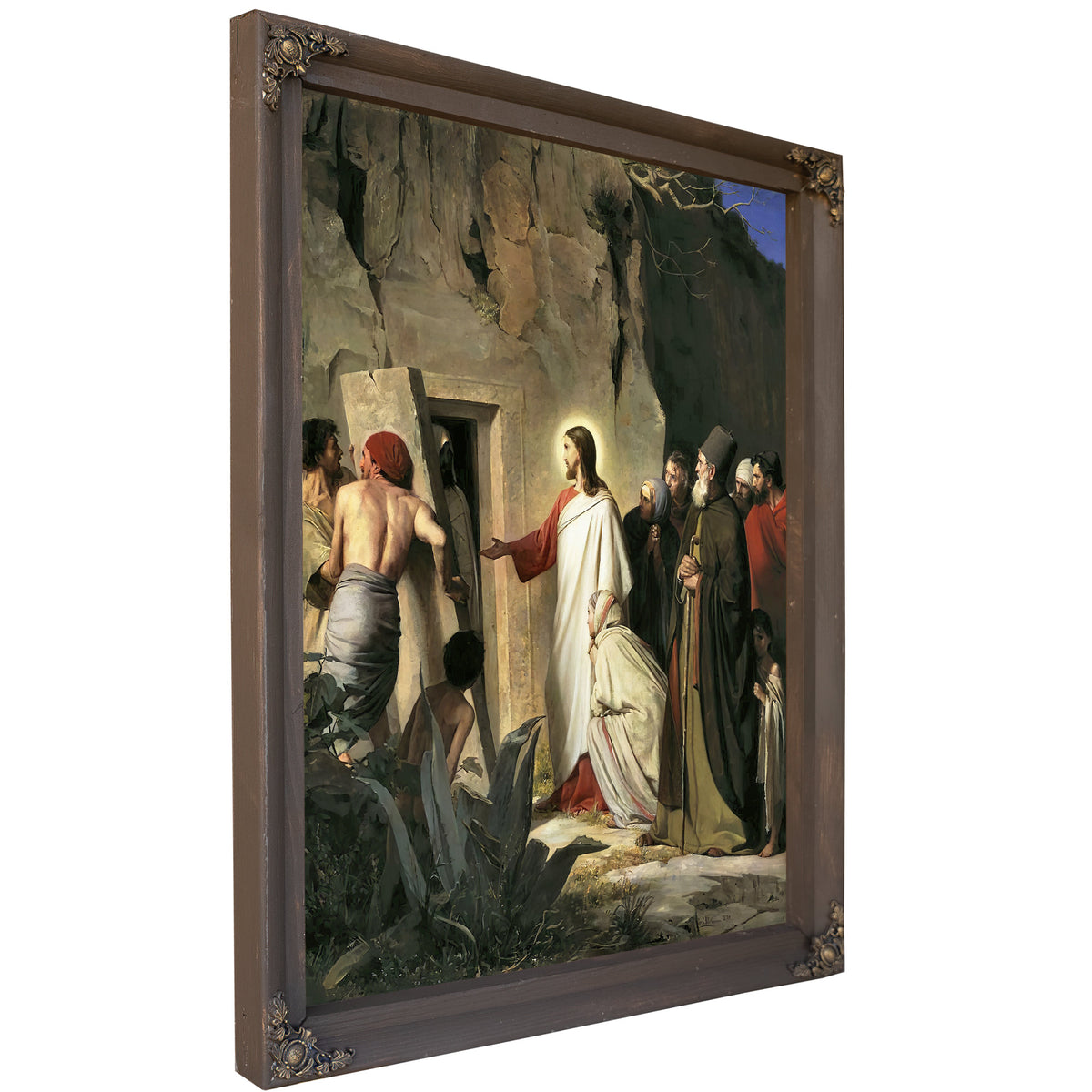 The Raising Lazarus By Carl Bloch