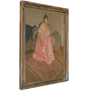 Lady Pink By Carl Frieseke