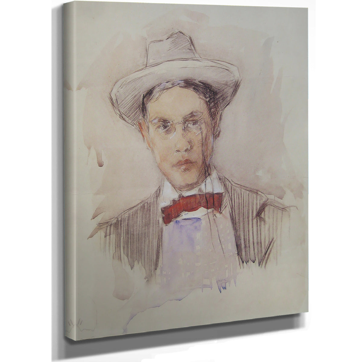 Self Portrait By Carl Frieseke