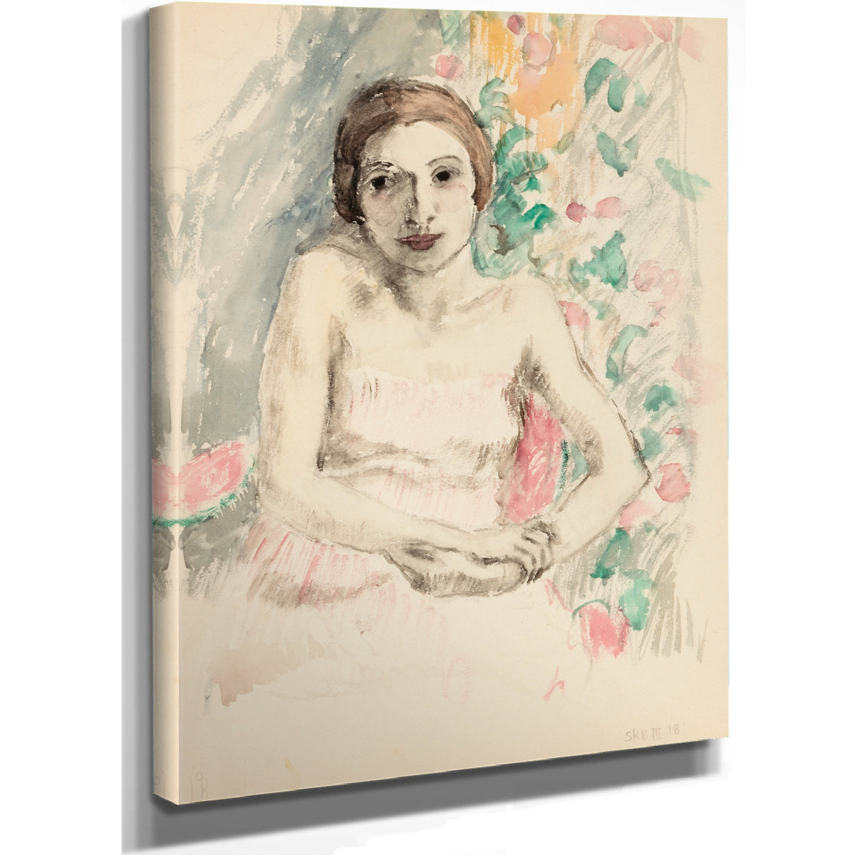 Sketchbook Sketch 1 By Carl Frieseke