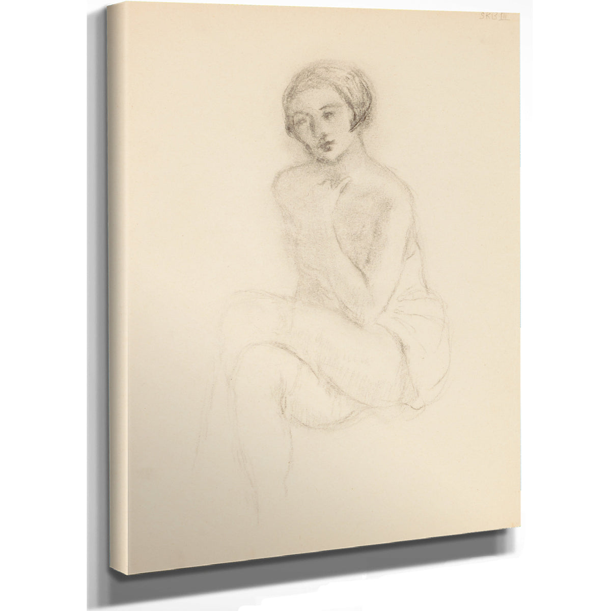 Sketchbook Sketch 3 By Carl Frieseke