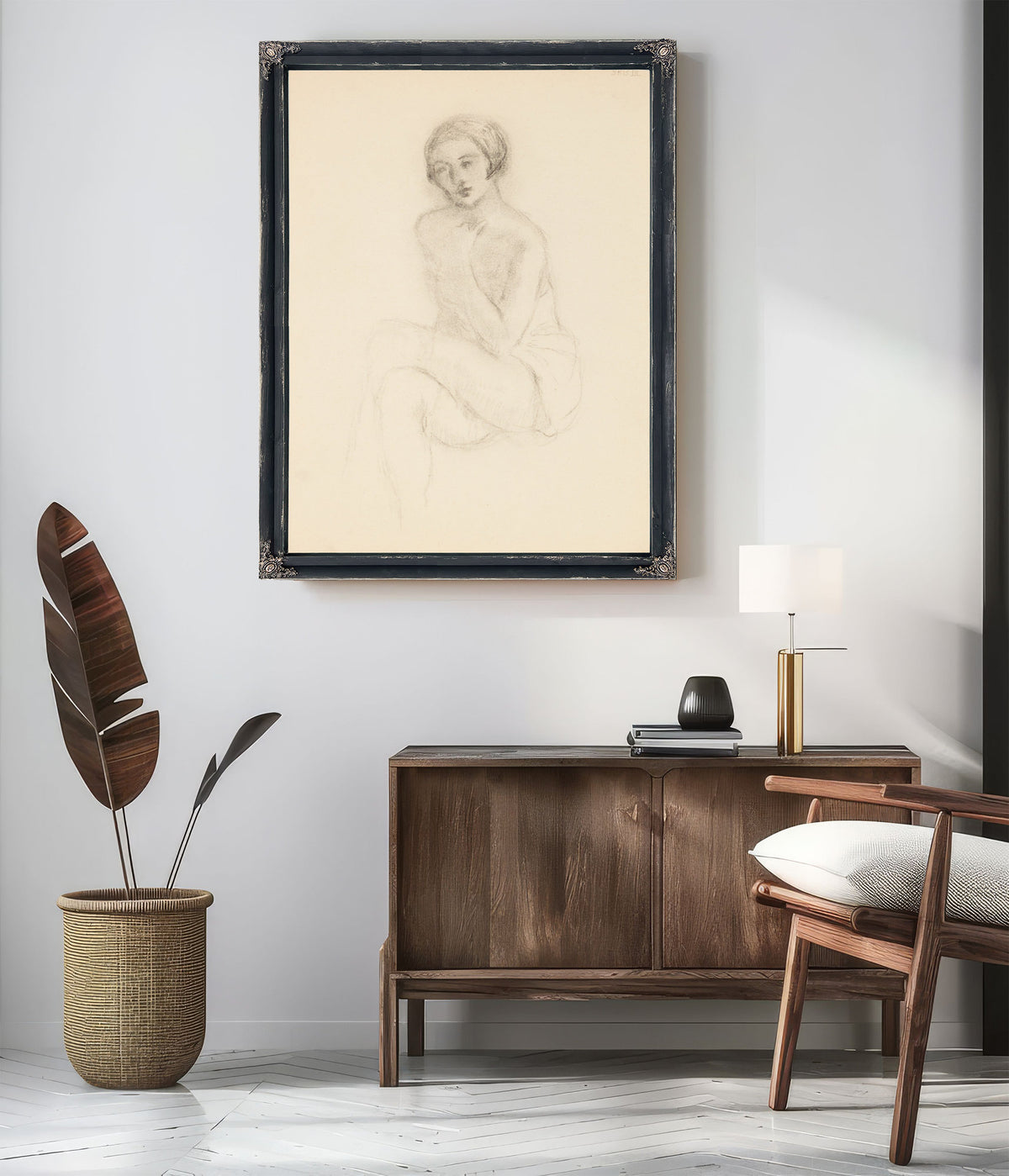 Sketchbook Sketch 3 By Carl Frieseke