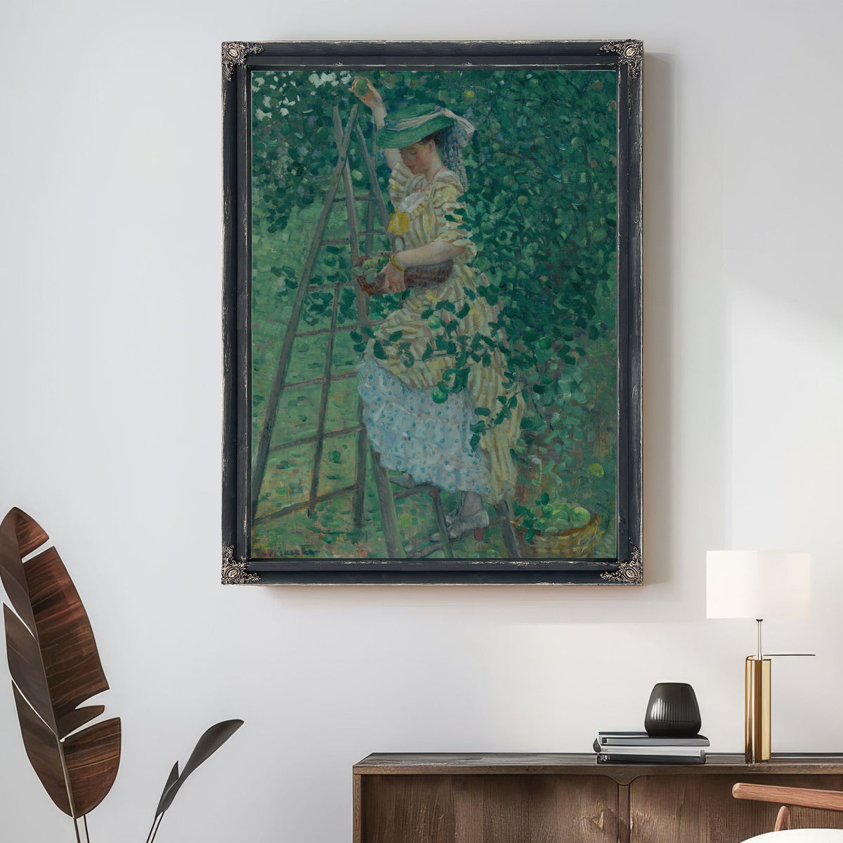 The Apple Tree By Carl Frieseke