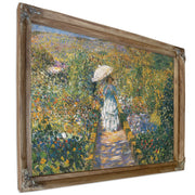 The Garden Path By Carl Frieseke