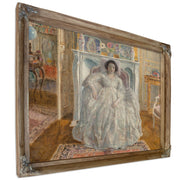 The White Gown By Carl Frieseke