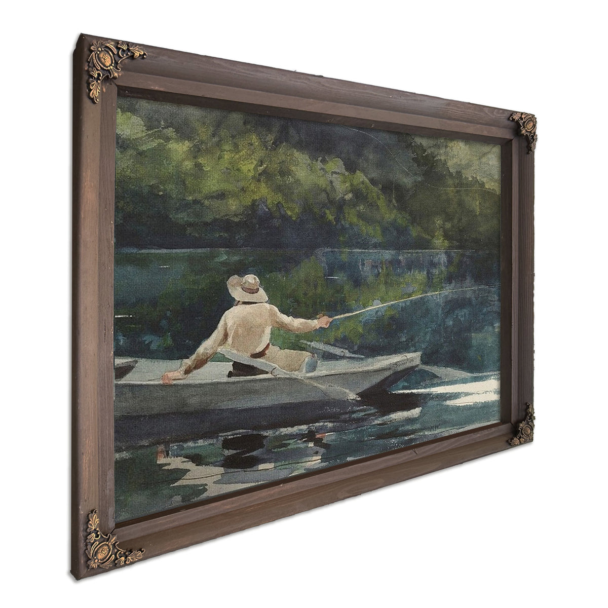 Casting, Number Two By Winslow Homer