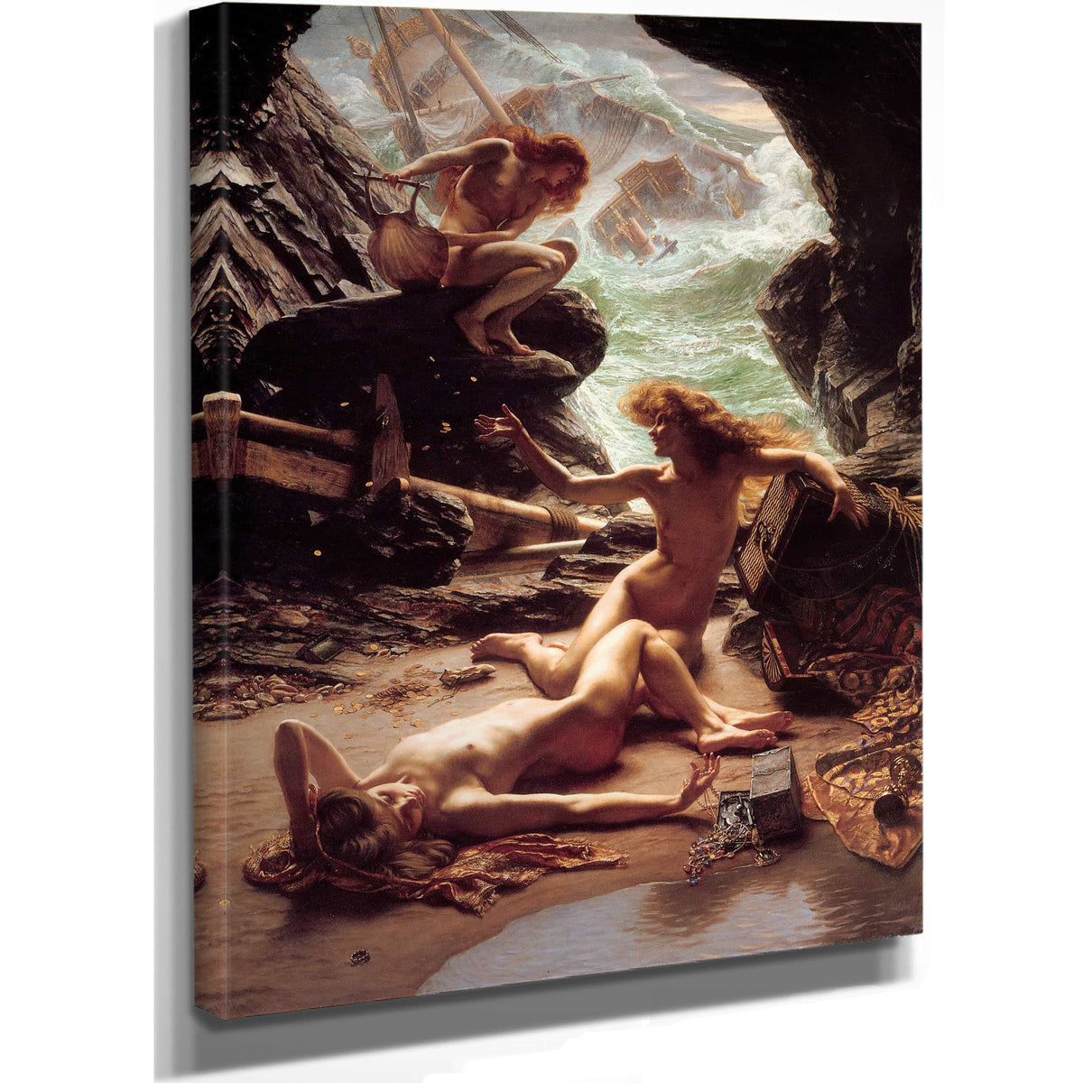 Cave Of The Storm Nymphs by Edward John Poynter