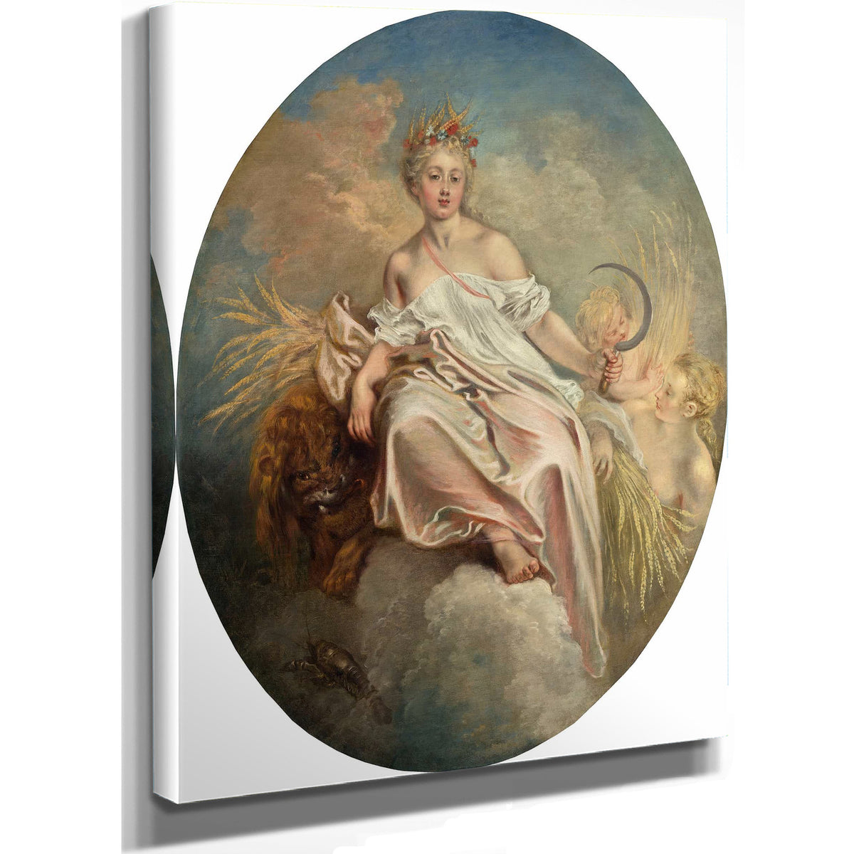 Ceres Summer by Jean Antoine Watteau