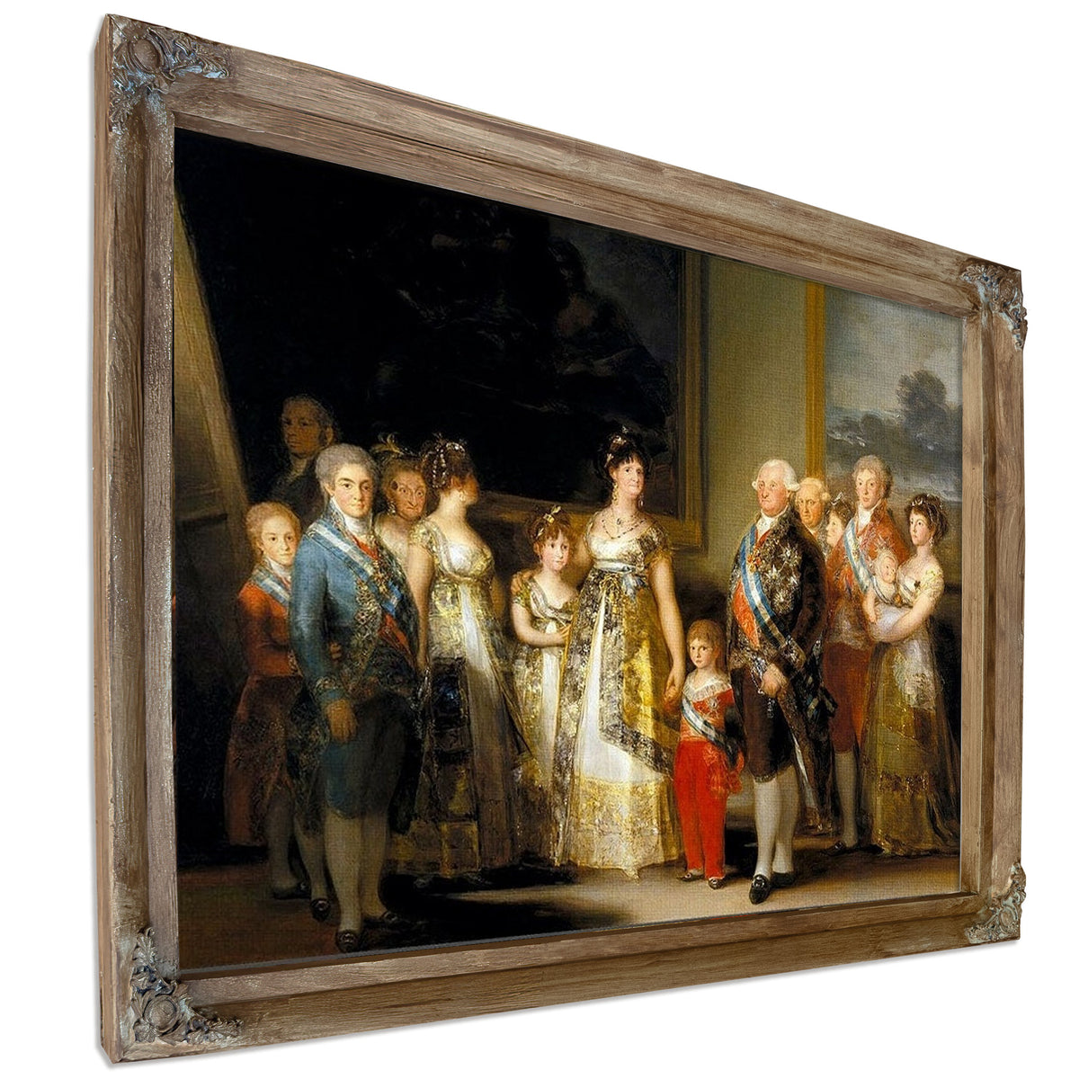 Charles Iv Of Spain And His Family By Francisco De Goya