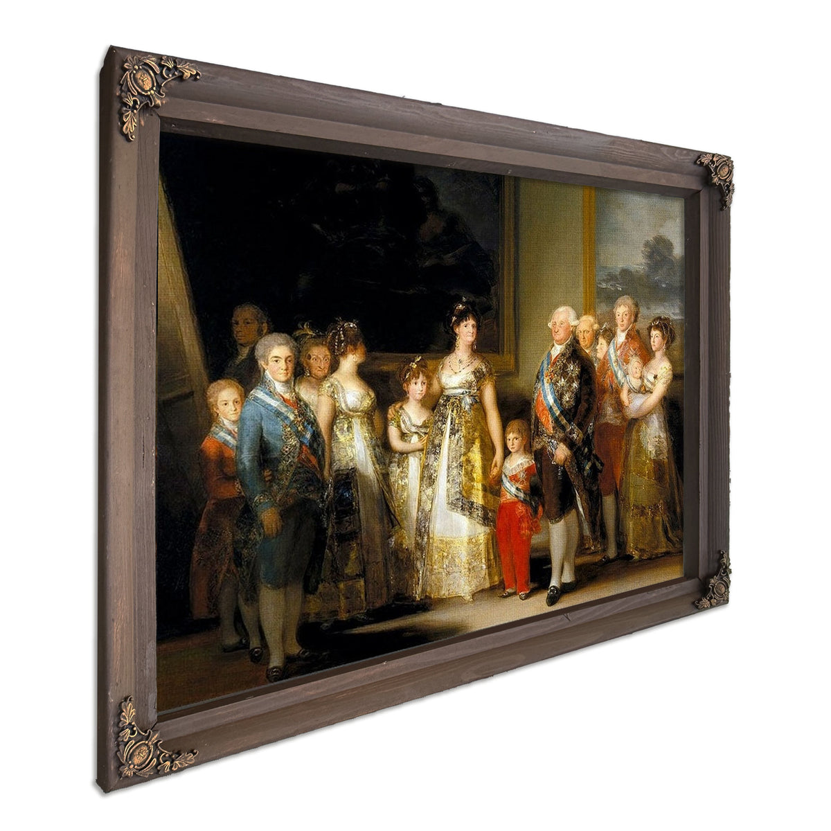 Charles Iv Of Spain And His Family By Francisco De Goya