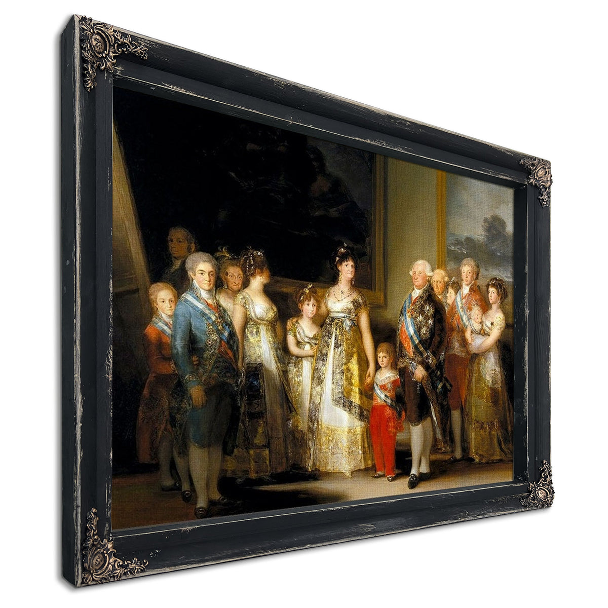 Charles Iv Of Spain And His Family By Francisco De Goya