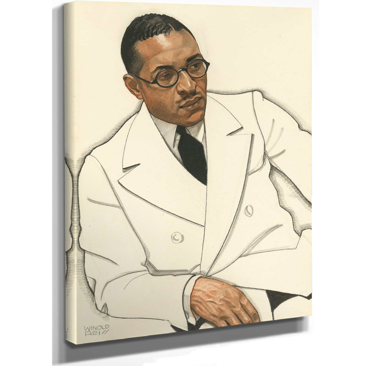 Charles Spurgeon Johnson by Winold Reiss