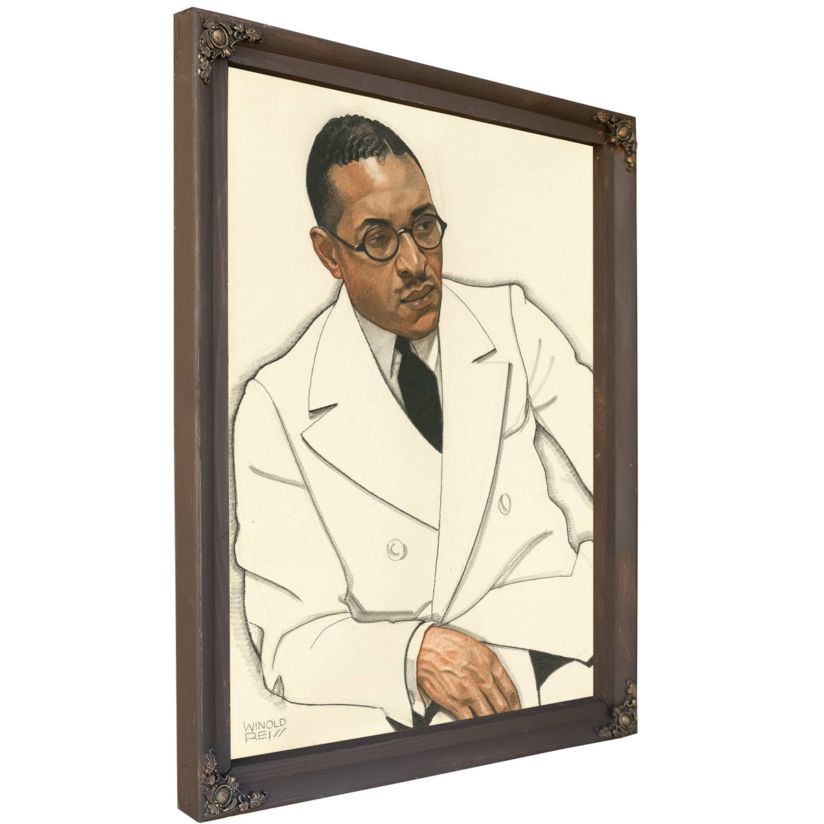 Charles Spurgeon Johnson by Winold Reiss