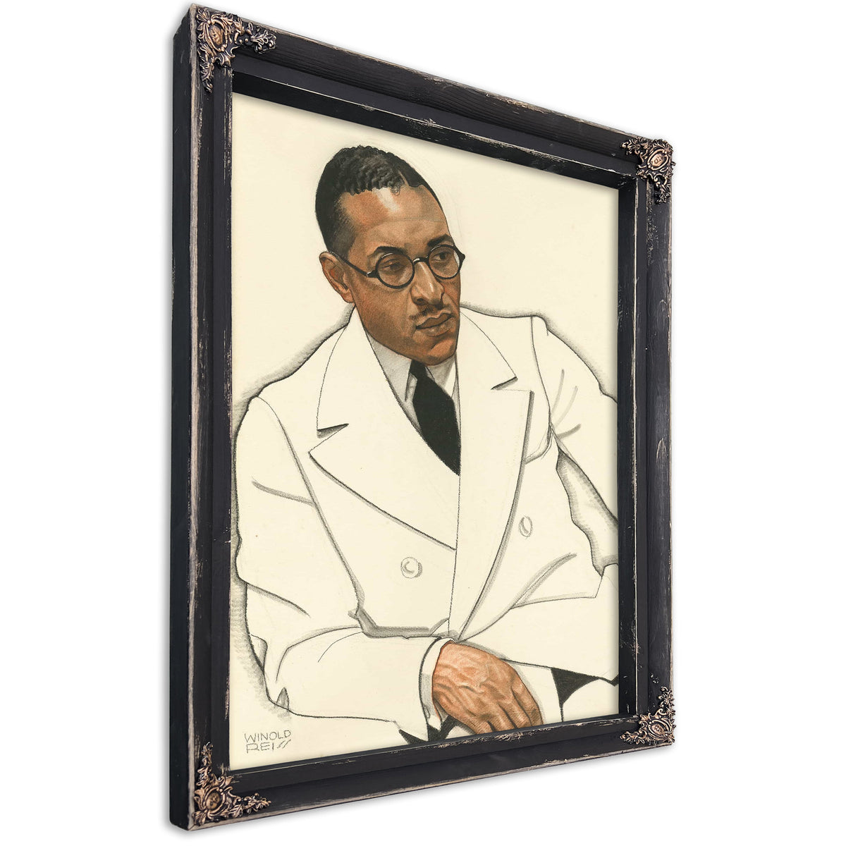 Charles Spurgeon Johnson by Winold Reiss