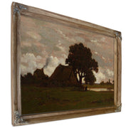 Chaumieres Near The Pond 1850 By Theodore Rousseau