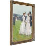 Au Grand Prix de Paris the Grand Prix By Childe Hassam