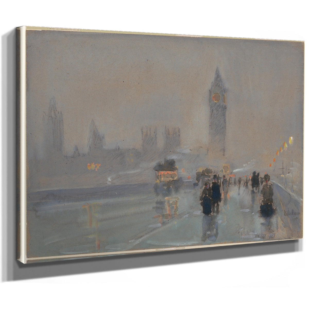 Big Ben By Childe Hassam