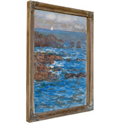 Cliffs Sea Appeldore By Childe Hassam