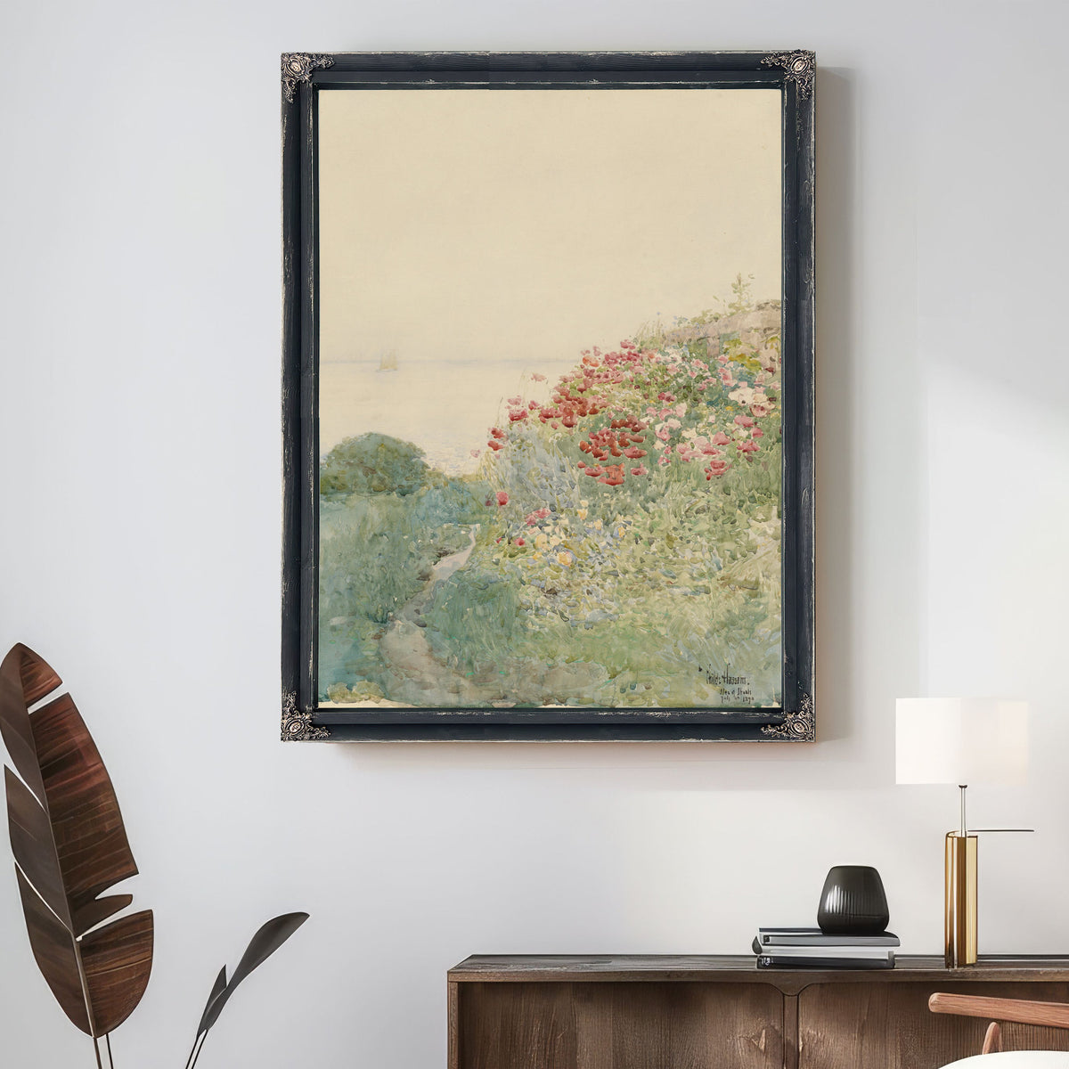 Field Poppies Isles Shoals By Childe Hassam