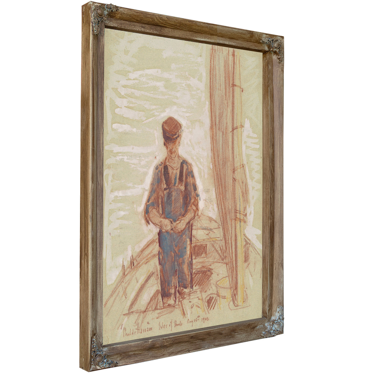 Fisherman Isle Shoals By Childe Hassam