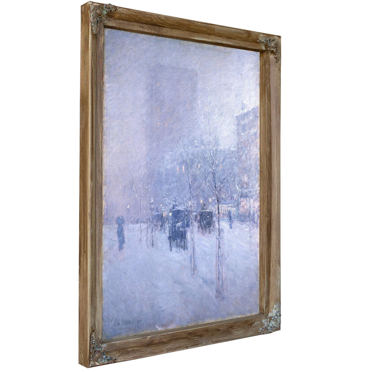 Late Afternoon New York Winter By Childe Hassam