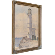 Lighthouse Isle Shoals By Childe Hassam