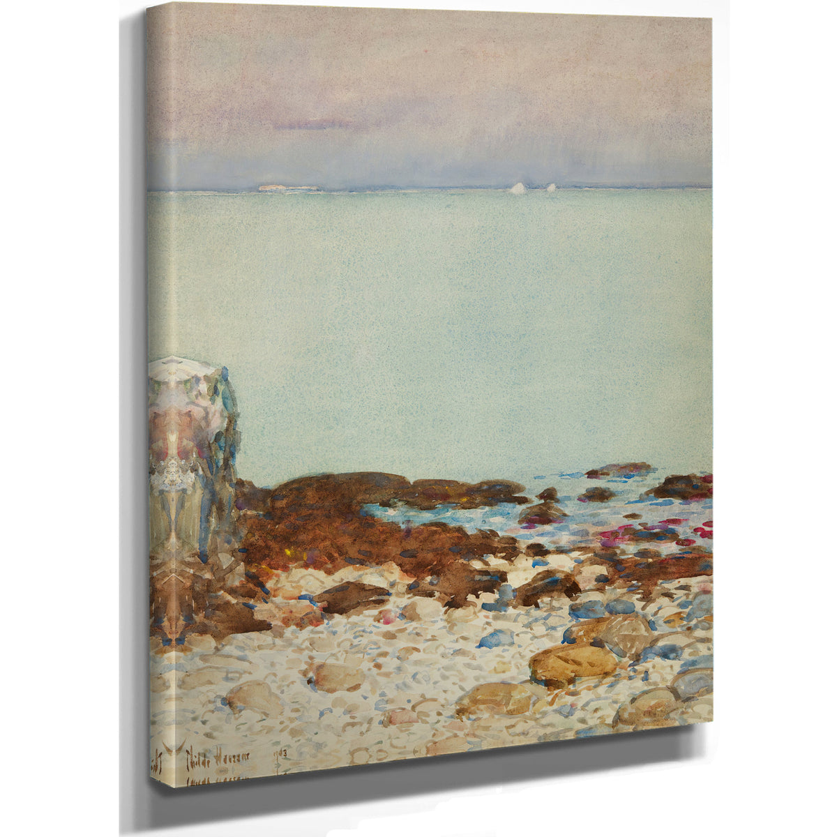 Low Tide Isles Shoals By Childe Hassam