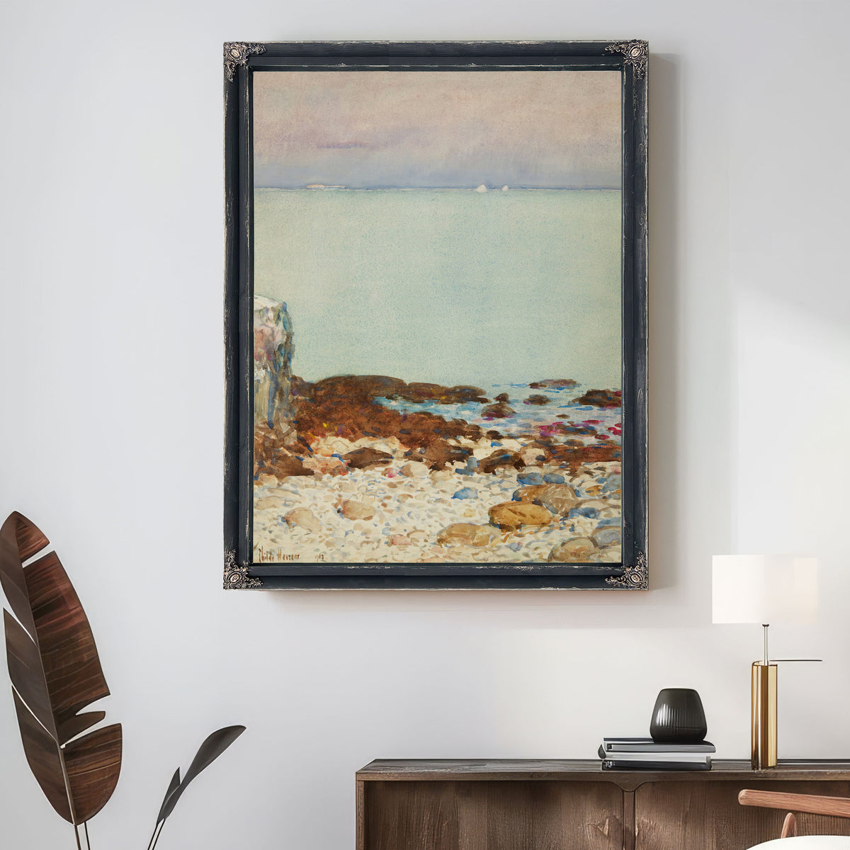 Low Tide Isles Shoals By Childe Hassam