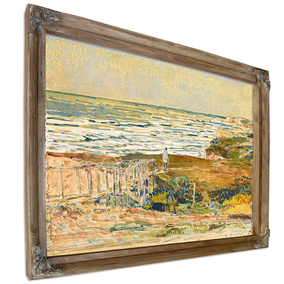 Montauk Fisherman By Childe Hassam