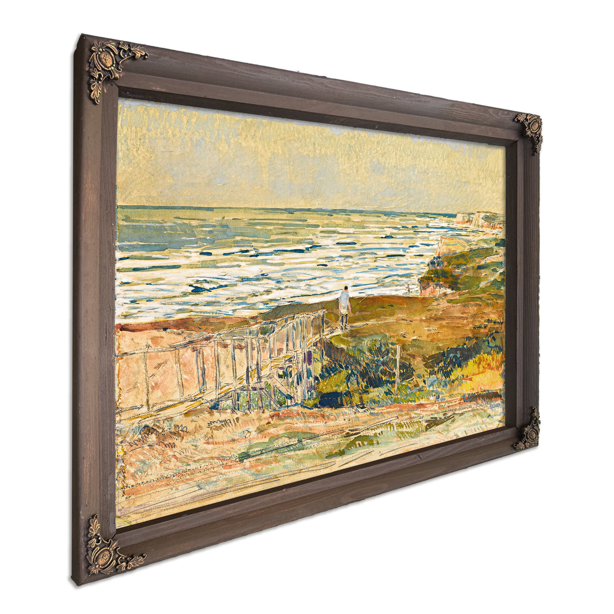 Montauk Fisherman By Childe Hassam