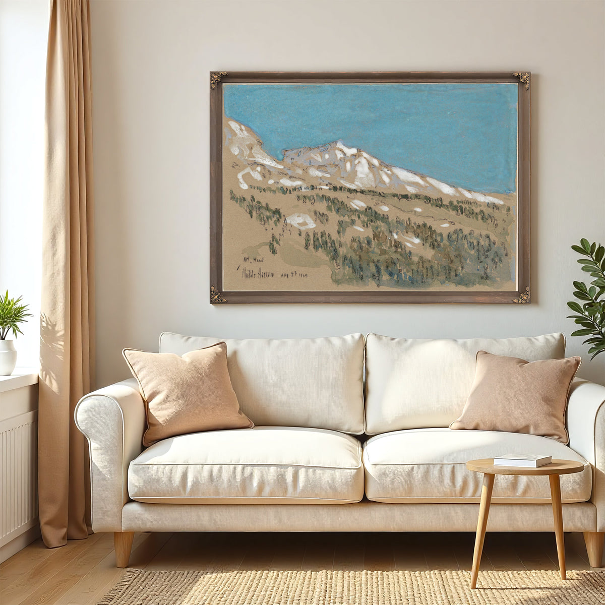Mount Hoodoregon By Childe Hassam